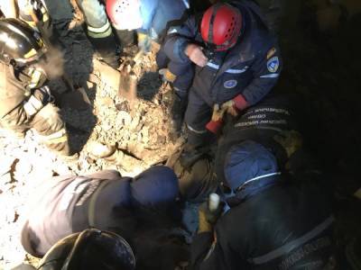 В Нижегородской области под завалами дома, где взорвался газ, нашли тело младенца