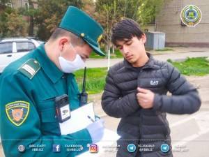 Сотни нарушителей оштрафованы за отсутствие масок в Ташкенте