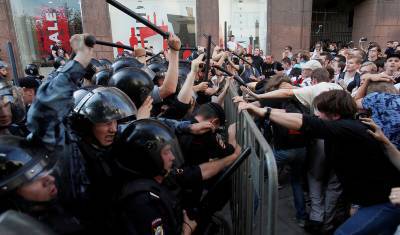 Главными страхами россиян стали действия полиции и судов на фоне протестов