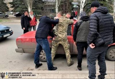 На Донбассе задержали военнослужащего ВСУ