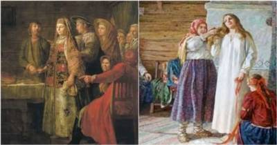 Как на Руси обманывали женихов, чтобы выдать девушку замуж (10 фото)