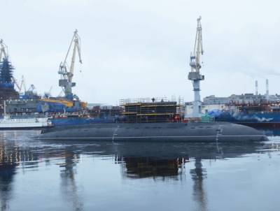 Начались швартовные испытания подводной лодки «Магадан»