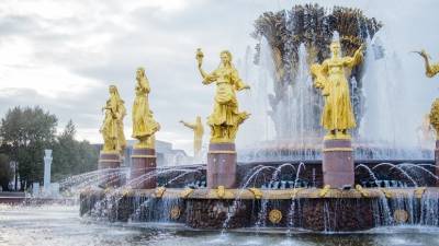 В Москве фонтаны подготовили к открытию сезона