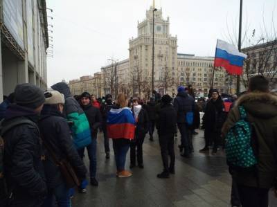 Полиция призвала москвичей воздержаться от участия в несогласованной акции