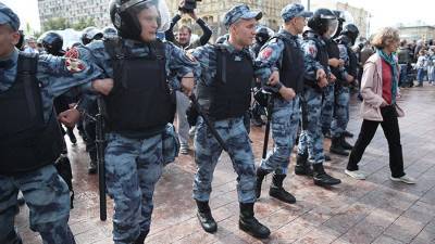 Полиция Москвы предупредила о незаконности планируемых протестных акций