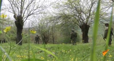 Российские саперы расчистили 5 га земли на окраине Красного Базара в Карабахе – видео