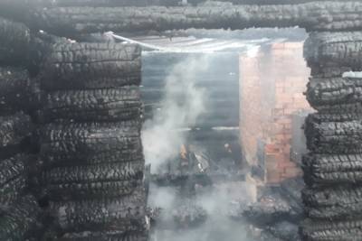 «Банька по-черному»: в Смоленской области сгорела баня
