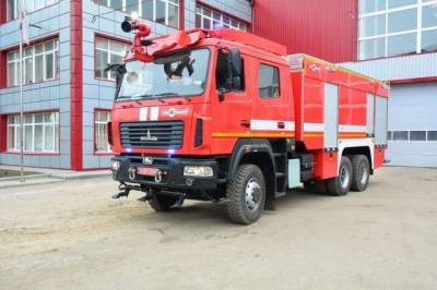 Для Міноборони України виготовили важку пожежну машину (ФОТО)