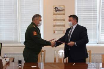 Военный комиссариат Вологодской области заключил соглашение с Департаментом труда