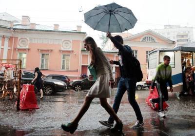 Москвичей предупредили о мокром снеге с дождем