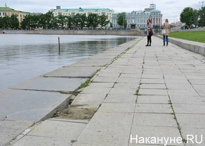 Плотинку в Екатеринбурге готовят к празднованию 9 Мая