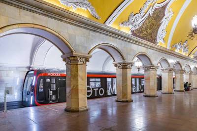 Московский метрополитен протестирует обновление для поезда «Москва-2020»