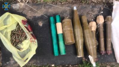 На Луганщине найден склад оружия ДРГ боевиков