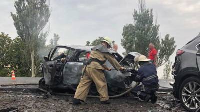 В Запорожской области полицейский устроил смертельное ДТП