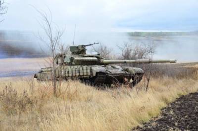 Террористы «ЛНР» оборудовали танковые позиции у Станицы Луганской
