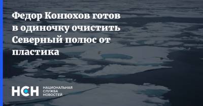 Федор Конюхов готов в одиночку очистить Северный полюс от пластика