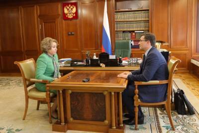 Никитин представил Матвиенко проекты развития Нижегородской области