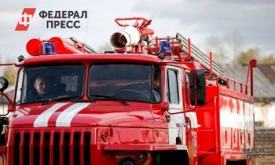 Здание завода «Красный треугольник» в Петербурге потушили меньше, чем за полчаса
