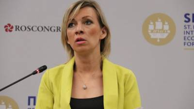 Захарова пообещала ответ России на разрушительные шаги Чехии