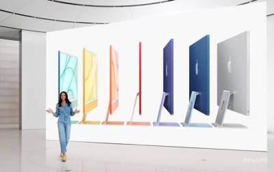 Apple представила разноцветные iMac с новым чипом