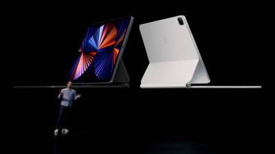 Apple представила новые планшеты iPad Pro и метки AirTags