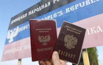 Сколько новых граждан РФ появилось в Донбассе, объявили сепаратисты
