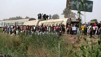 В Египте в железнодорожной аварии погибли 23 человека