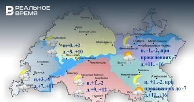 Сегодня в Татарстане ожидается сильный ветер и до +16 градусов