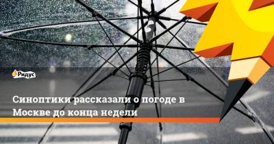 Синоптики рассказали о погоде в Москве до конца недели