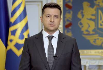 Зеленский обнародовал видеообращение к гражданам в связи с ситуацией на границах Украины