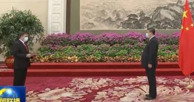 Посол Таджикистана вручил верительные грамоты председателю КНР
