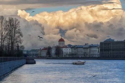 Осадки и похолодание придут в Санкт-Петербург вместе с южным циклоном