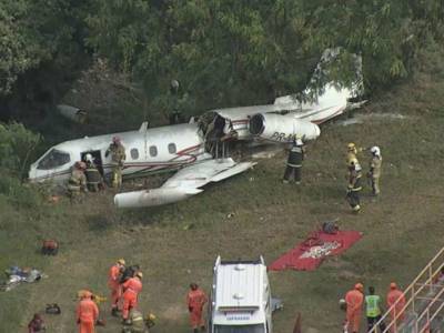 В Бразилии разбился реактивный самолет