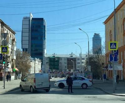 В Екатеринбурге улицу, где пройдет акция Навального, перекрыли задолго до ее начала