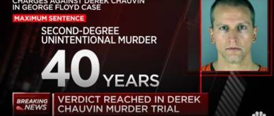 В США суд присяжных вынес приговор убийце Джорджа Флойда