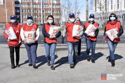 Деятельность волонтеров, отмеченная президентом в Послании, поддерживается финансово правительством Мурманской области