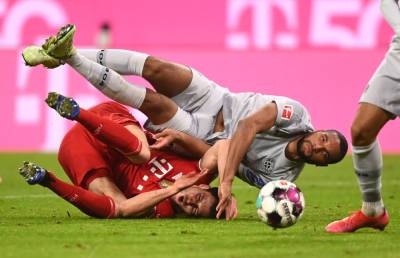 Бавария - Байер 2:0 видео голов и обзор матча чемпионата Германии