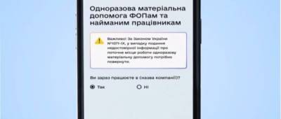 Украинцам напомнили, как подать заявку на карантинные 8000 гривен через «Дію»