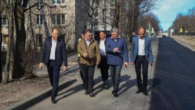 Ильдар Гилязов лично проконтролировал ремонт дорог в Выборге