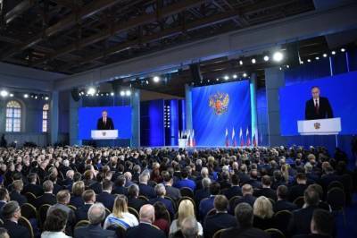 Памфилова назвала послание президента РФ чрезвычайно мирным