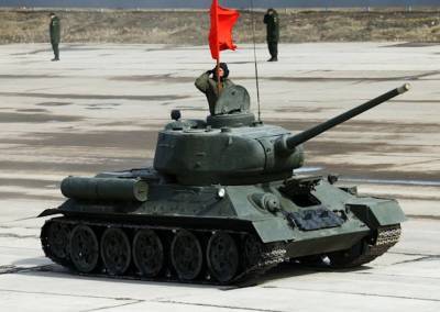 Танк Т-34 возглавит парад Победы в Нижнем Новгороде