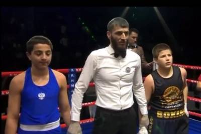 В Чечне объяснили странную победу сына Кадырова на ринге