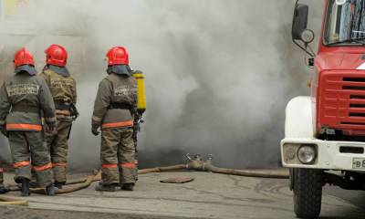 Мужчина и женщина погибли на пожаре в Карелии