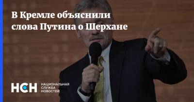 В Кремле объяснили слова Путина о Шерхане