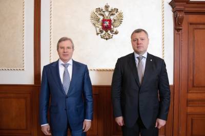 Губернатор Игорь Бабушкин обсудил с главой Минтранса РФ перспективы портовой зоны
