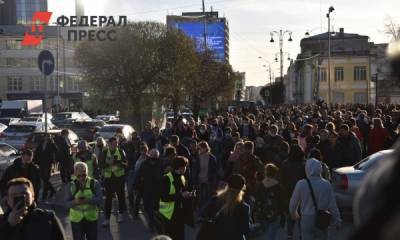 Оппозиция изменила маршрут шествия в Екатеринбурге
