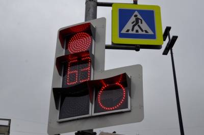 Светофоры установили на шести пешеходных переходах в Москве