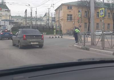 Жители Рязани сообщили о скоплении полиции «на каждом перекрестке»