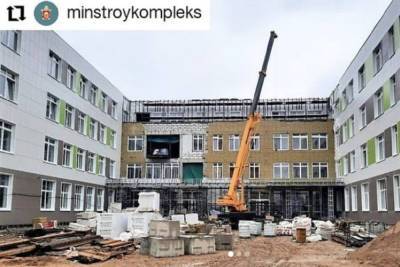 Строительство школы в Серпухове вышло на финишную прямую