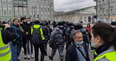 В России полиция задержала 300 митингующих